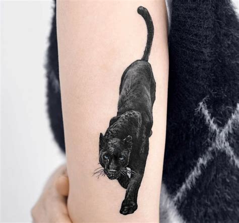 black panther tattoo female